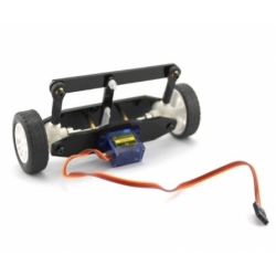 ชุดล้อหน้า เลี้ยวได้ พร้อม servo SG90 สำหรับ Smart Car